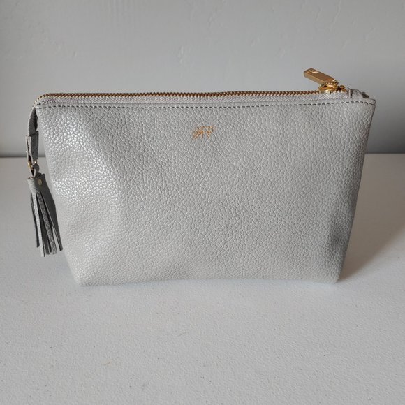matt gold clutch bag